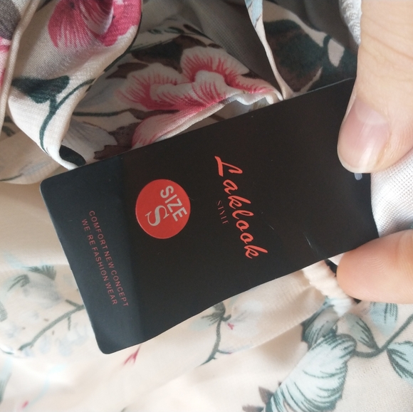 Long Silky Floral Dress - Picture 7 of 7